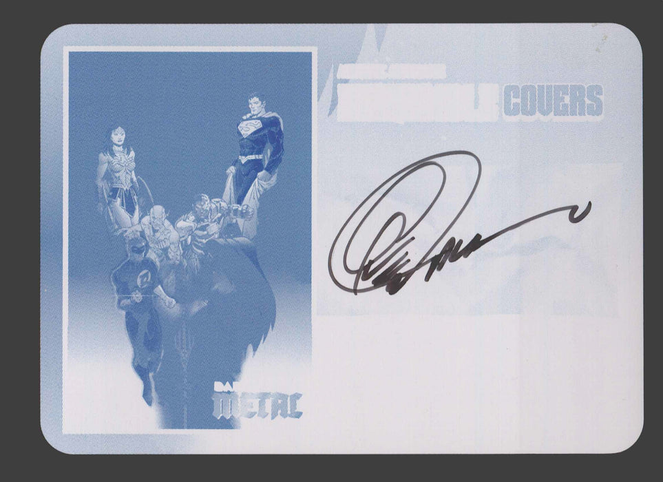 2024 CZX Dark Nights Metal Printing Plate Autograph Card Greg Capullo DNM1-GC