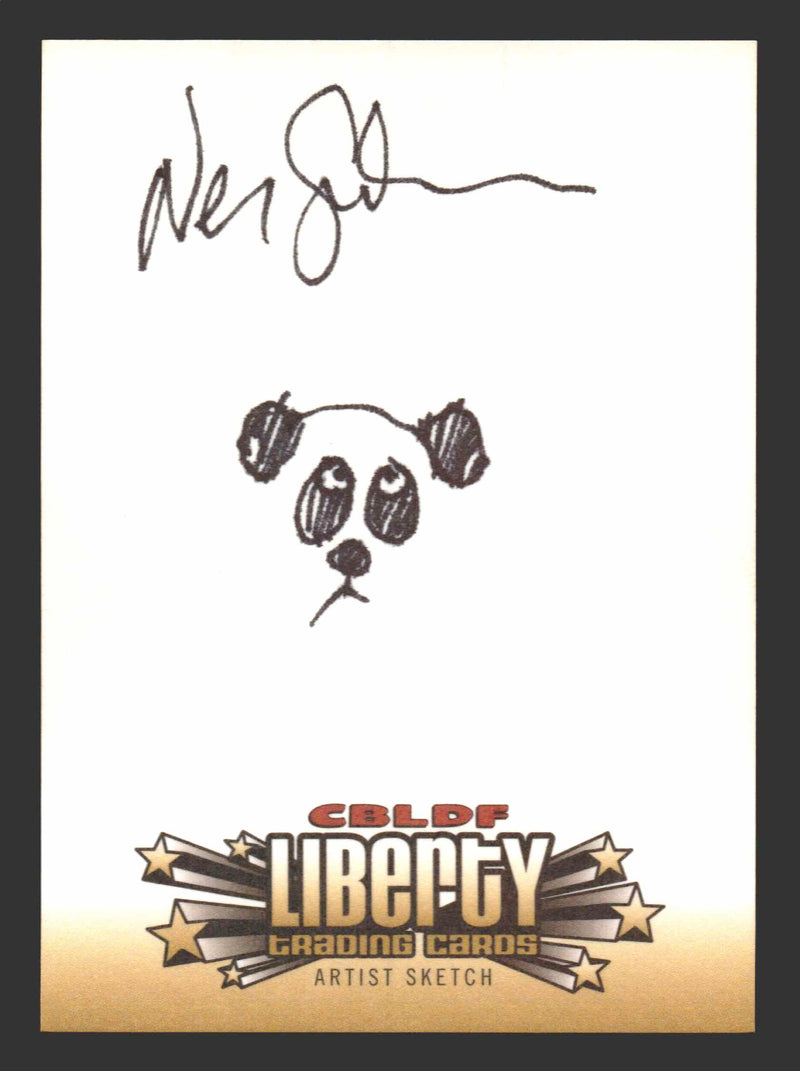 2011 CBLDF Liberty Artist Sketch Coraline Trading Card by Neil Gaiman - TvMovieCards.com