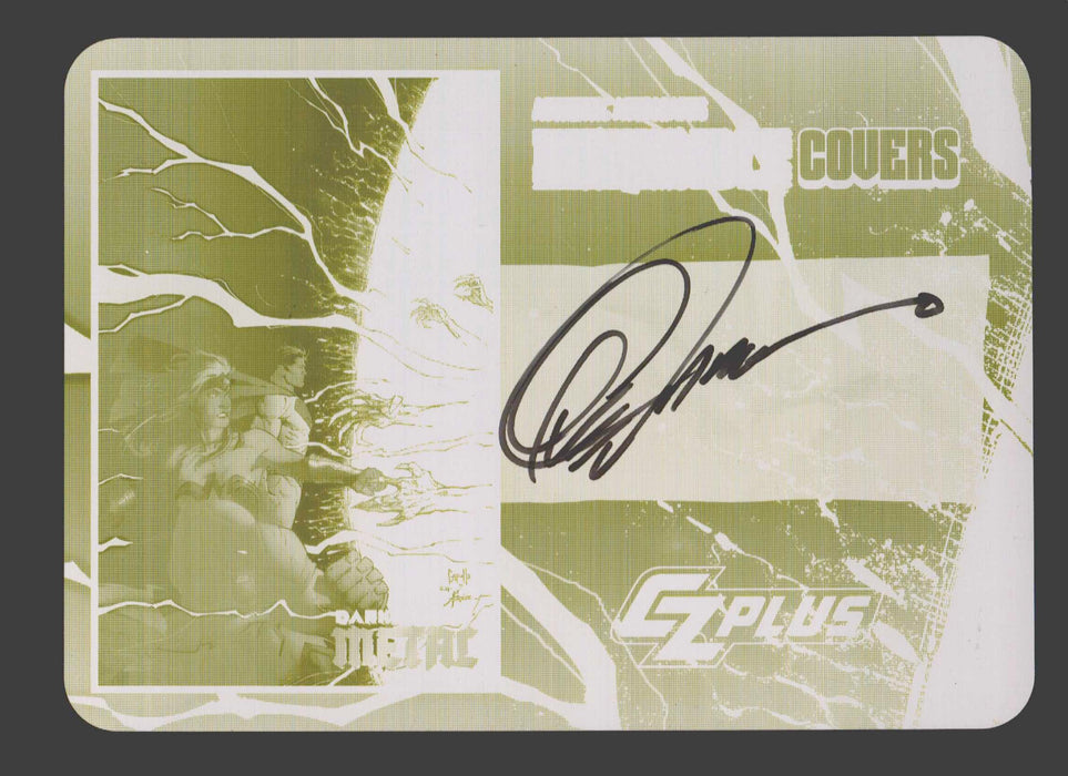 2024 CZX Dark Nights Metal Printing Plate Autograph Card Greg Capullo DNM2-GC