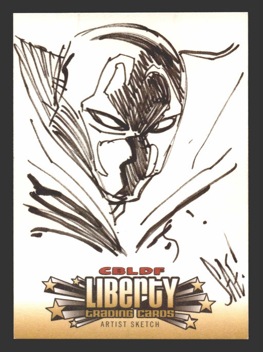 2011 CBLDF Comic Book Legal Defense Fund Liberty Artist Sketch Trading Card - TvMovieCards.com