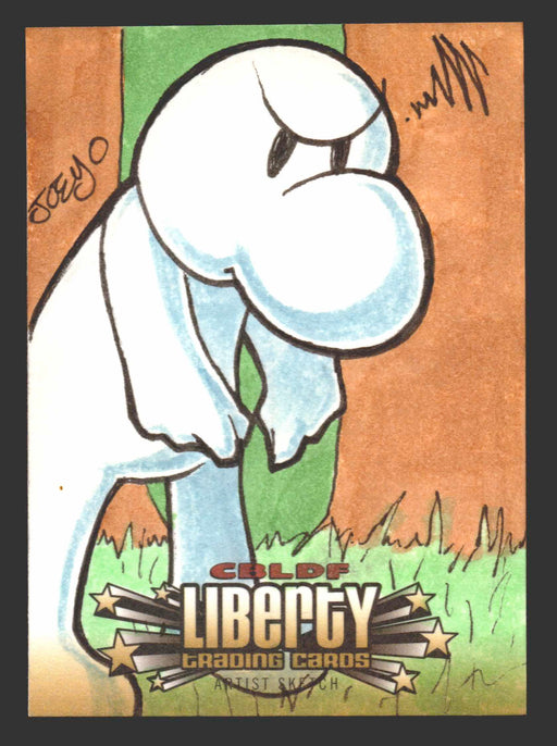 2011 Cryptozoic CBLDF Liberty Artist Sketch Trading Card by Joey Dangerous - TvMovieCards.com