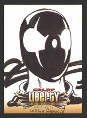 2011 CBLDF Liberty Artist Sketch Trading Card by Wilson Ramos Jr   - TvMovieCards.com
