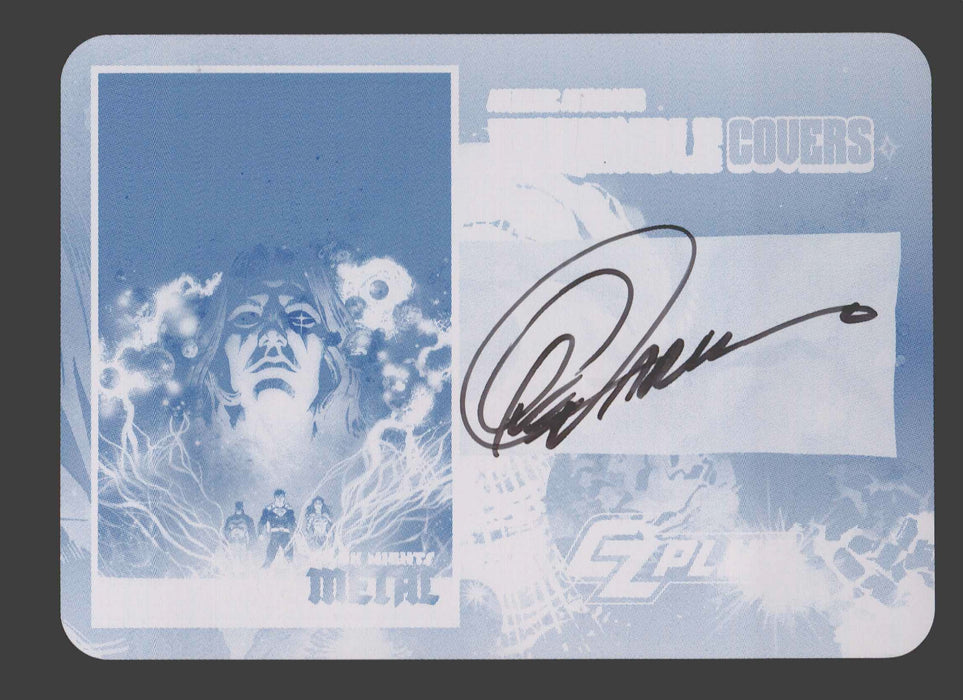 2024 CZX Dark Nights Metal Printing Plate Autograph Card Greg Capullo DNM4-GC