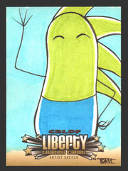 2011 CBLDF Liberty Artist Sketch Trading Card by Rich Molinelli RAM - TvMovieCards.com