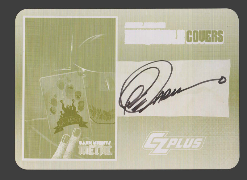 2024 CZX Dark Nights Metal Printing Plate Autograph Card Greg Capullo DNM5-GC - TvMovieCards.com