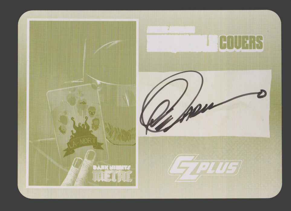 2024 CZX Dark Nights Metal Printing Plate Autograph Card Greg Capullo DNM5-GC