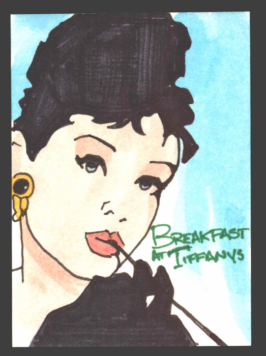 2007 The Vintage Poster Collection Sketch Trading Card Jason Hughes Breygent - TvMovieCards.com