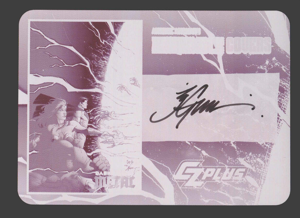 2024 CZX Dark Nights Metal Printing Plate Autograph Card Jonathan Glapion DNM2-JG