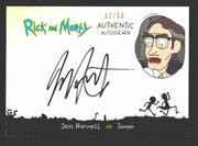 2019 Rick and Morty Season 2 JH-S Jess Harnell as Simon Autograph Card   - TvMovieCards.com