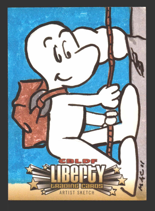 2011 Cryptozoic CBLDF Liberty Artist Sketch Trading Card by Mickey Clausen MAC   - TvMovieCards.com