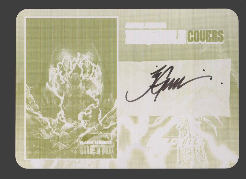 2024 CZX Dark Nights Metal Printing Plate Autograph Card Jonathan Glapion DNM3-JG