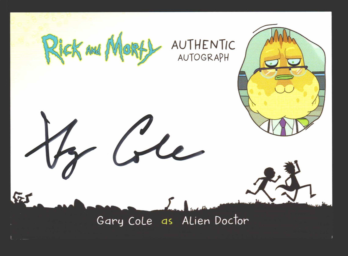 2019 Rick and Morty Season 2 GC-AD Gary Cole as Alien Doctor Autograph ...