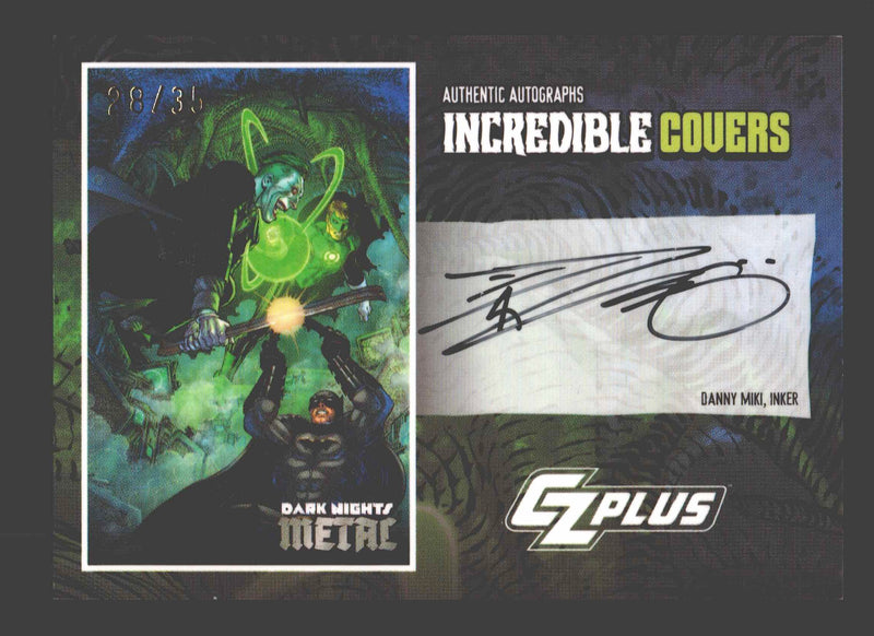 2024 CZX Dark Nights Metal Autograph Card Danny Miki TC-DM - TvMovieCards.com