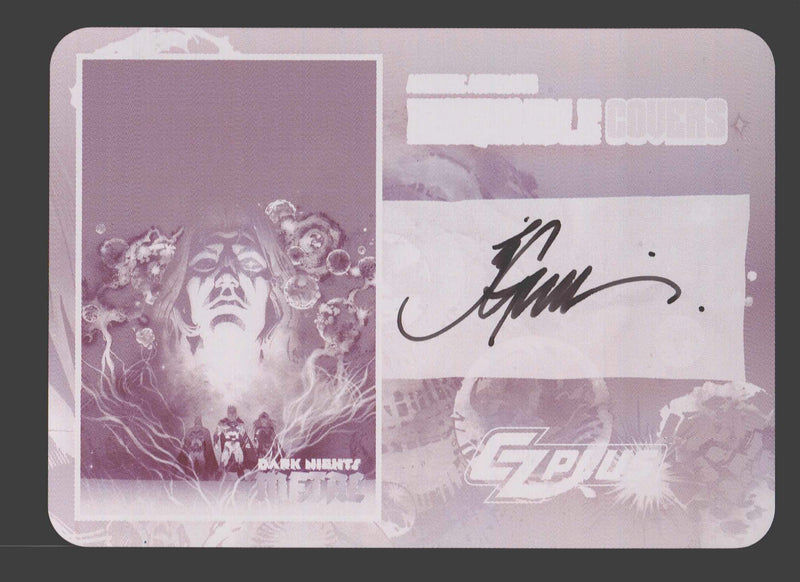 2024 CZX Dark Nights Metal Printing Plate Autograph Card Jonathan Glapion DNM4-J - TvMovieCards.com