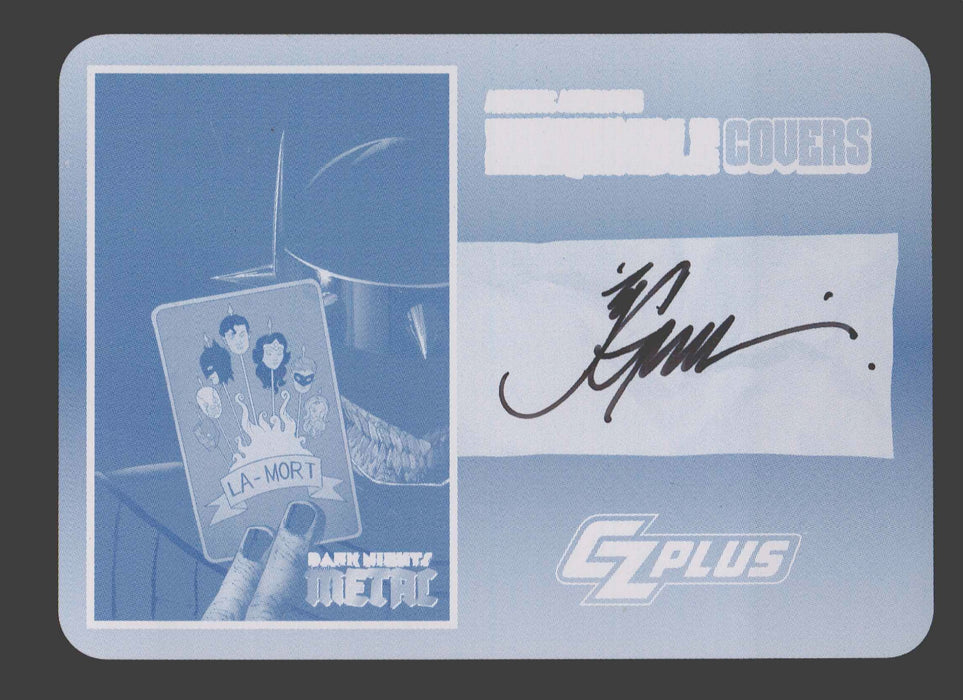 2024 CZX Dark Nights Metal Printing Plate Autograph Card Jonathan Glapion DNM5-JG