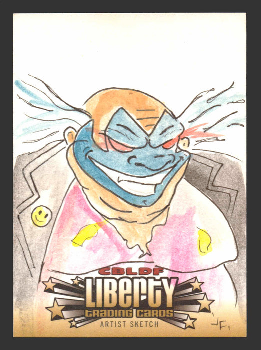 2011 Cryptozoic CBLDF Liberty Artist Sketch Card Bone by Jerry Fleming - TvMovieCards.com