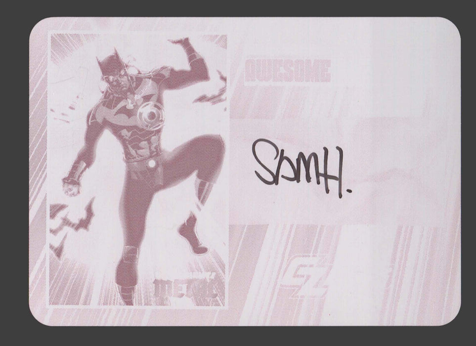 2024 CZX Dark Nights Metal Printing Plate Autograph Card Sam Humphries BTDAW-SH