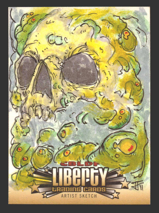 2011 CBLDF Comic Book Legal Defense Fund Liberty Artist Sketch Trading Card - TvMovieCards.com