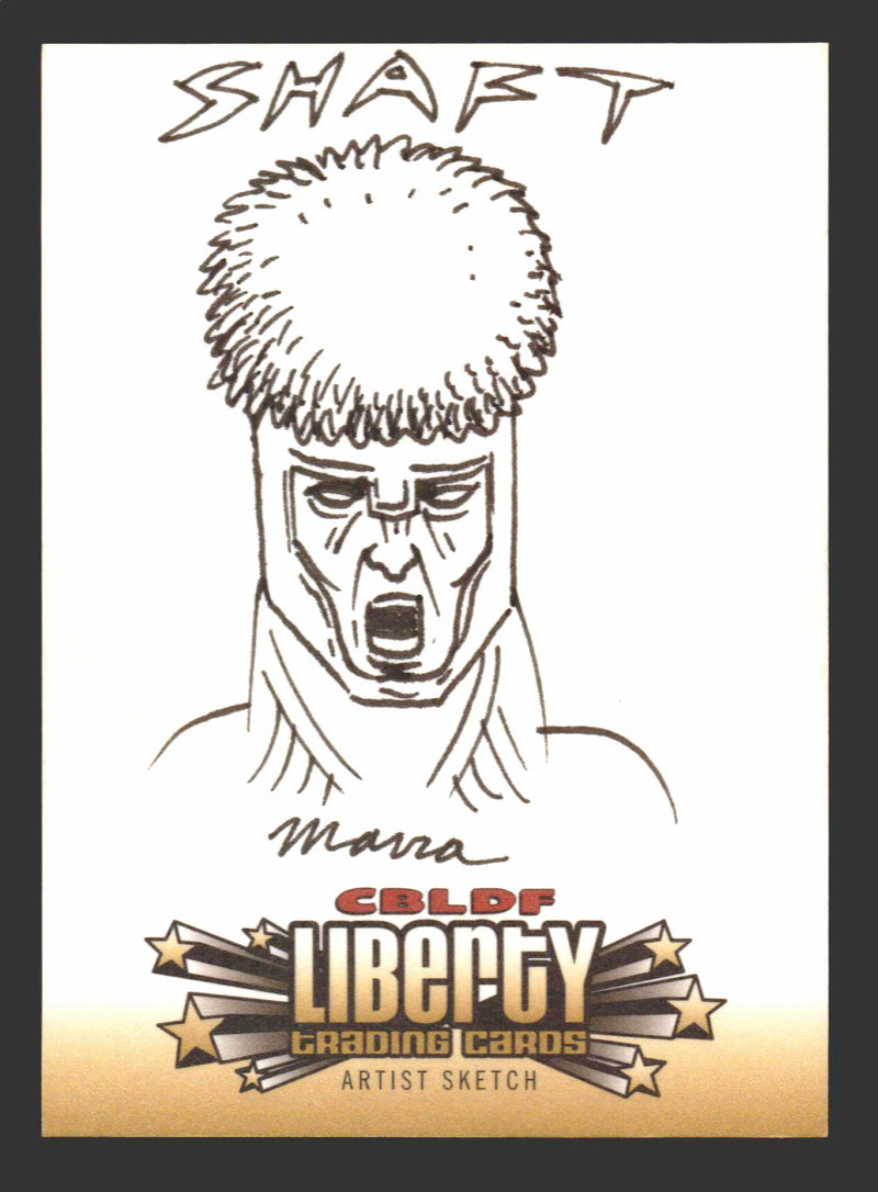 2011 CBLDF Comic Book Legal Defense Fund Liberty Artist Sketch Trading Card   - TvMovieCards.com