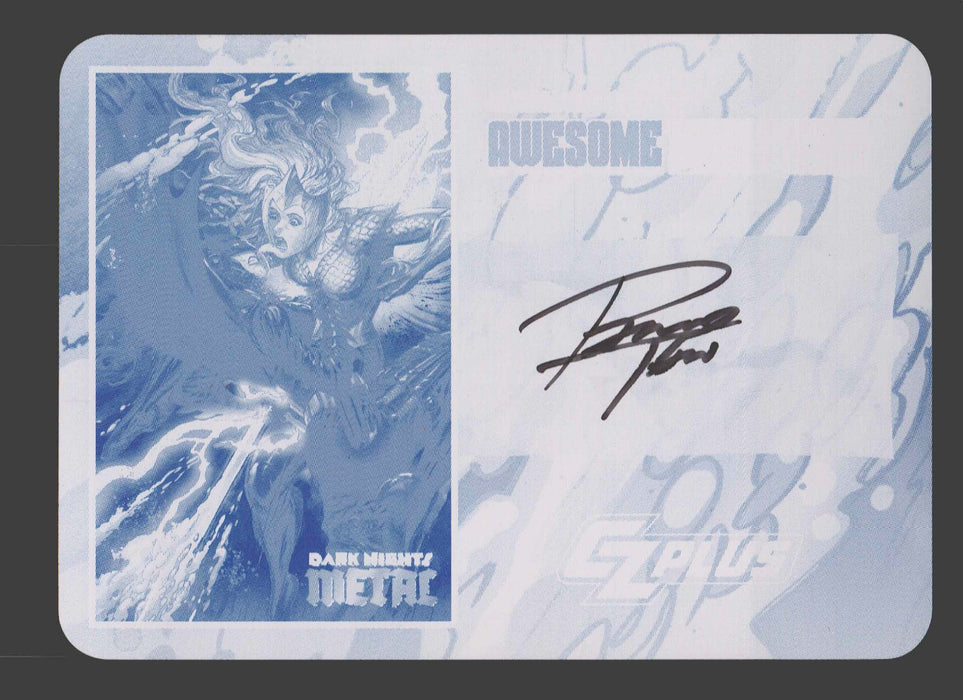 2024 CZX Dark Nights Metal Printing Plate Autograph Card Philip Tan BTDRO-PT