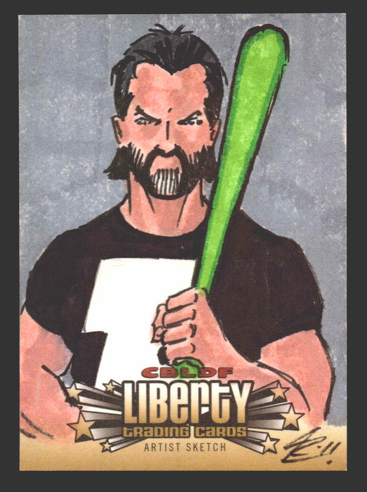 2011 CBLDF Comic Book Legal Defense Fund Liberty Artist Sketch Trading Card - TvMovieCards.com