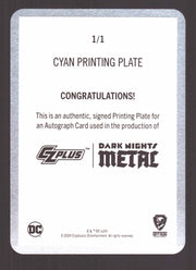 2024 CZX Dark Nights Metal Printing Plate Autograph Card Philip Tan BTDRO-PT - TvMovieCards.com