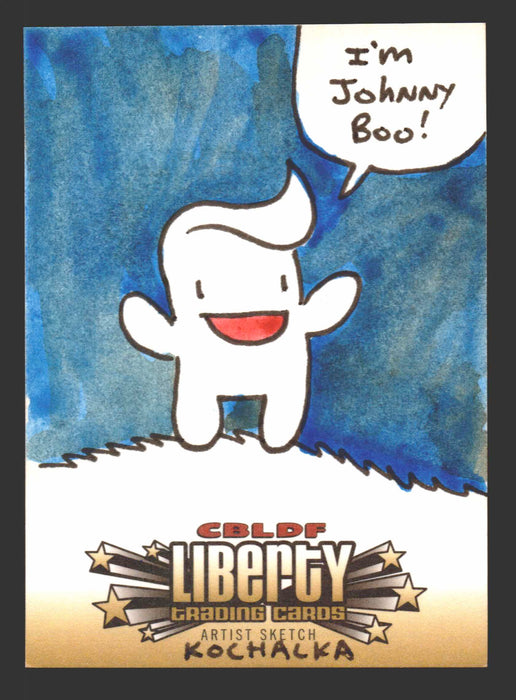 2011 Cryptozoic CBLDF Liberty Artist Sketch Card by James Kochalka   - TvMovieCards.com