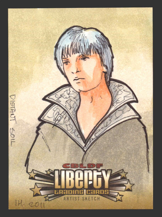 2011 CBLDF Comic Book Legal Defense Fund Liberty Artist Sketch Trading Card - TvMovieCards.com