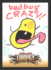 2011 Cryptozoic CBLDF Liberty Artist Sketch Card by Paul Fricke   - TvMovieCards.com