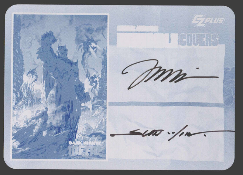 2024 CZX Dark Nights Metal Printing Plate Autograph Card Scott Williams / Jim Le - TvMovieCards.com