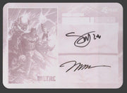 2024 CZX Dark Nights Metal Printing Plate Autograph Card Scott Synder / Jim Lee - TvMovieCards.com