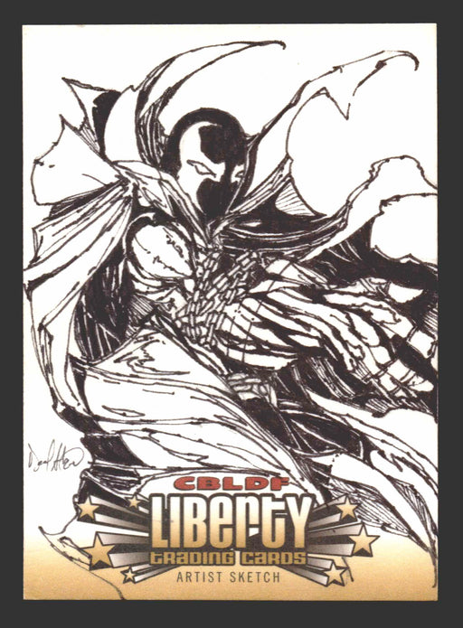 2011 Cryptozoic CBLDF Liberty Artist Sketch Trading Card by Daniel Abarca   - TvMovieCards.com