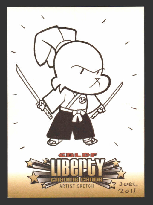 2011 Cryptozoic CBLDF Liberty Artist Sketch Card by Joel Carroll - TvMovieCards.com
