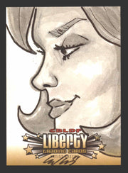 2011 CBLDF Comic Book Legal Defense Fund Liberty Artist Sketch Trading Card   - TvMovieCards.com