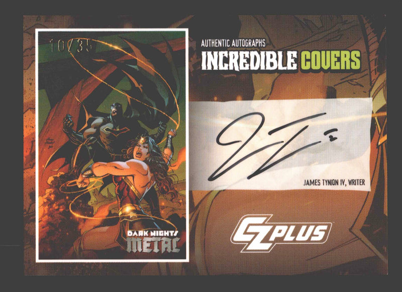 2024 CZX Dark Nights Metal Autograph Card James Tynion IV TC-JTIV1 - TvMovieCards.com