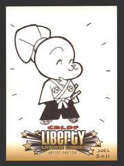 2011 Cryptozoic CBLDF Liberty Artist Sketch Card by Joel Carroll - TvMovieCards.com