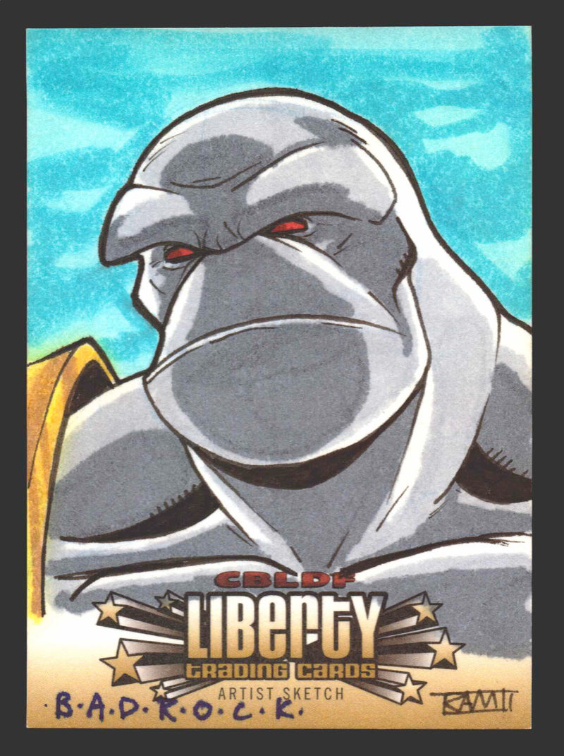 2011 CBLDF Liberty Artist Sketch Trading Card by Rich Molinelli RAM - TvMovieCards.com