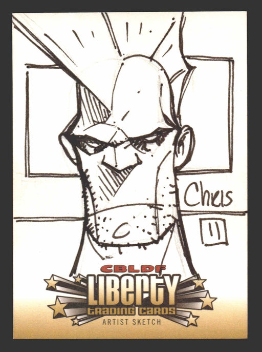 2011 CBLDF Comic Book Legal Defense Fund Liberty Artist Sketch Trading Card - TvMovieCards.com