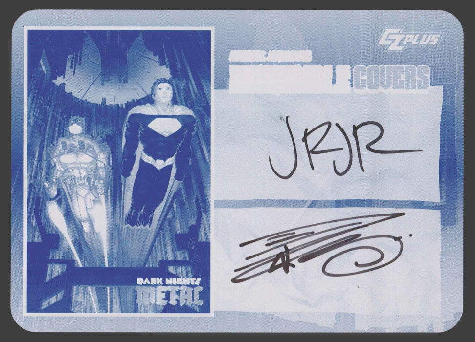 2024 CZX Dark Nights Metal Printing Plate Autograph Card John Ramita Jr / Danny Miki