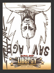2011 CBLDF Comic Book Legal Defense Fund Liberty Artist Sketch Trading Card   - TvMovieCards.com