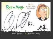 2019 Rick and Morty Season 2 CP-AJ Chris Parnell as Another Jerry Autograph Card   - TvMovieCards.com