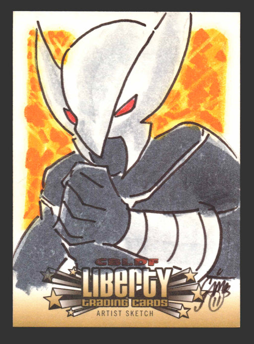 2011 Cryptozoic CBLDF Liberty Artist Sketch Card by Christian James Thomas   - TvMovieCards.com