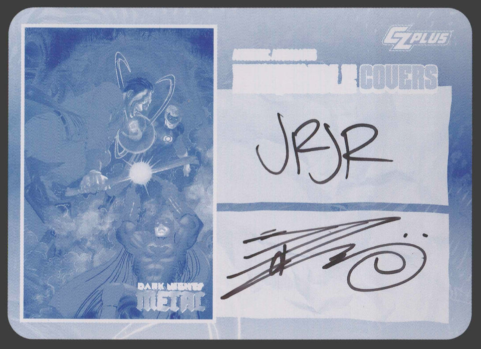 2024 CZX Dark Nights Metal Printing Plate Autograph Card John Ramita Jr / Danny Miki