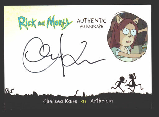 2019 Rick and Morty Season 2 CK-A Chelsea Kane as Arthricia Autograph Card   - TvMovieCards.com