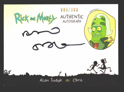 2019 Rick and Morty Season 2 AT-C Alan Tudyk as Chris Autograph Card   - TvMovieCards.com