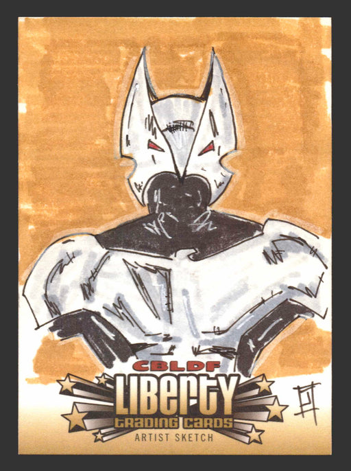 2011 CBLDF Comic Book Legal Defense Fund Liberty Artist Sketch Trading Card - TvMovieCards.com