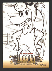 2011 CBLDF Comic Book Legal Defense Fund Liberty Artist Sketch Trading Card   - TvMovieCards.com