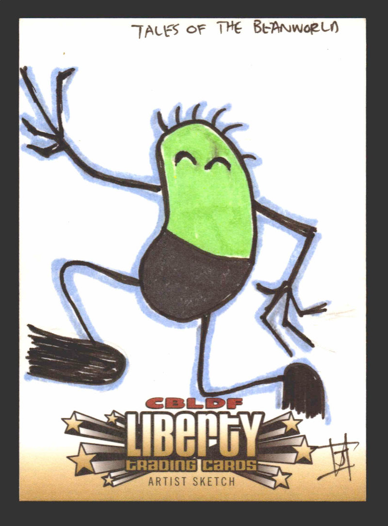 2011 CBLDF Comic Book Legal Defense Fund Liberty Artist Sketch Trading Card   - TvMovieCards.com