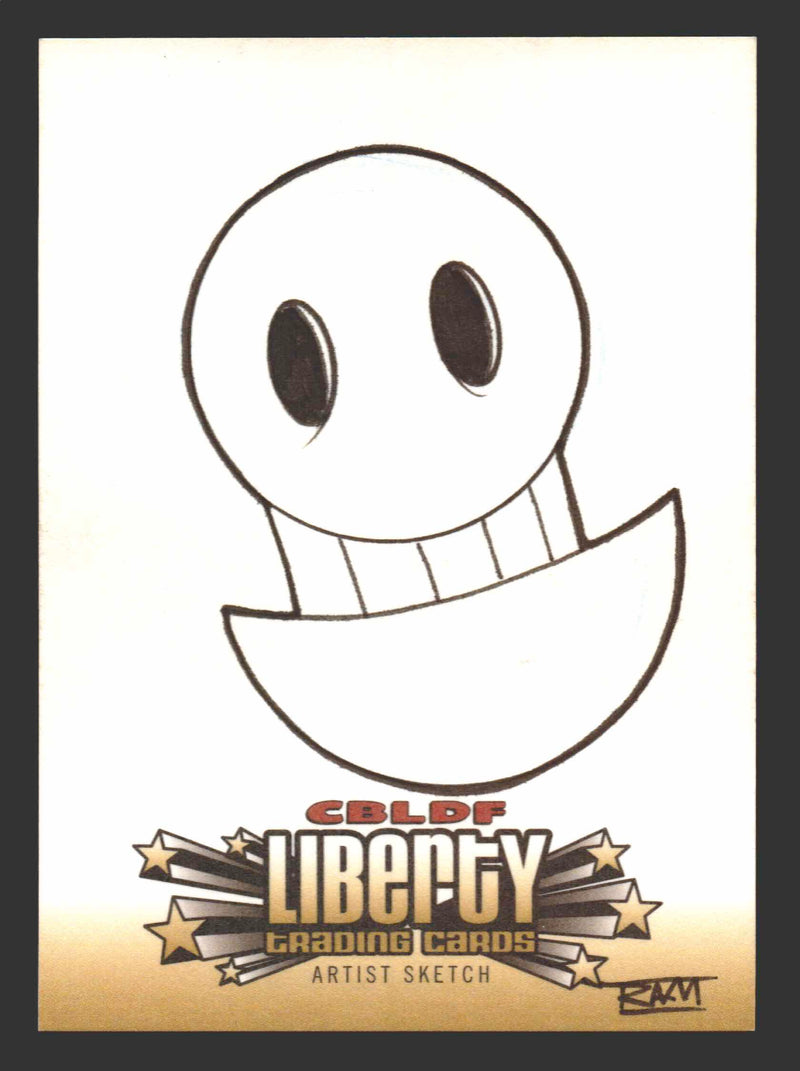 2011 CBLDF Liberty Artist Sketch Trading Card by Rich Molinelli RAM - TvMovieCards.com