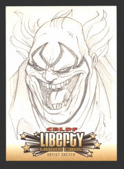 2011 Cryptozoic CBLDF Liberty Artist Sketch Card Bone by Vince Sunico   - TvMovieCards.com